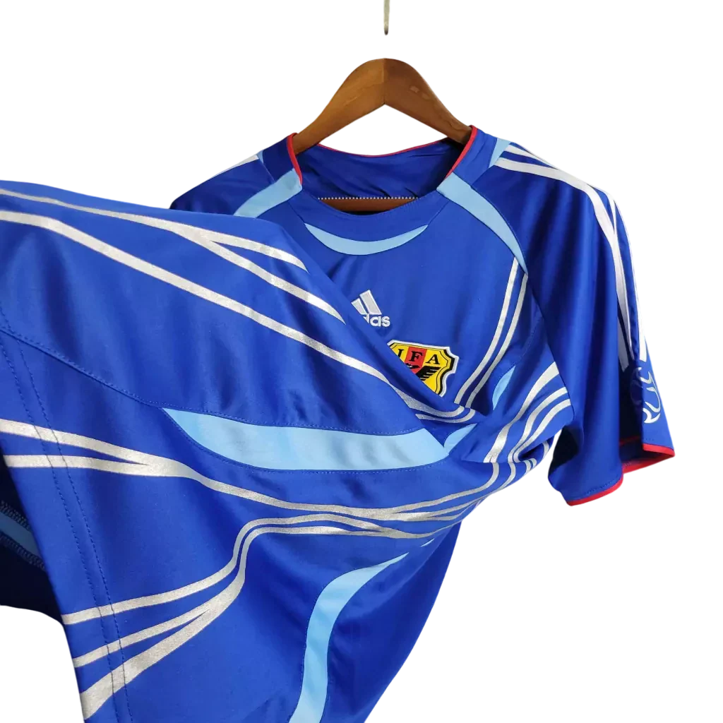 Camisa Japão Retrô 2006 Torcedor Adidas Masculina - Azul