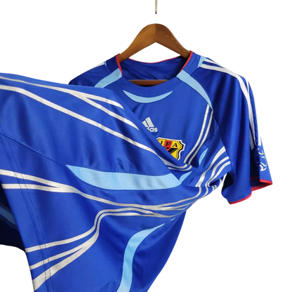 Camisa Japão Retrô 2006 Torcedor Adidas Masculina - Azul