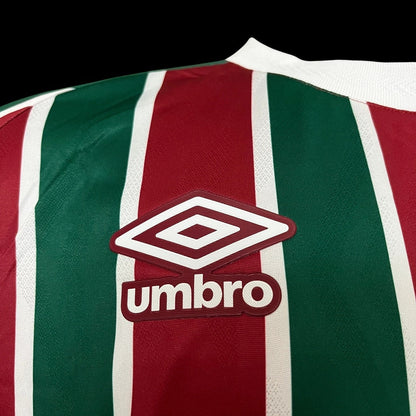 Camisa Fluminense home 2025/26 - Jogador Umbro Masculina