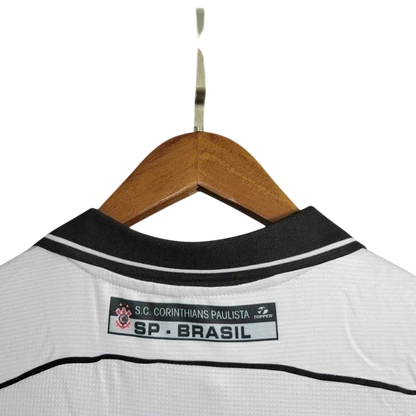 Camisa Timão Home Retrô 1999 Torcedor Masculina Topper - Branco