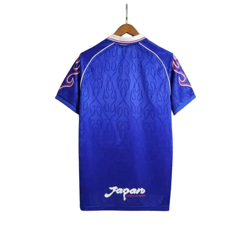 Camisa Japão Retrô 1998/99 Torcedor Asics Masculina - Azul Fogo