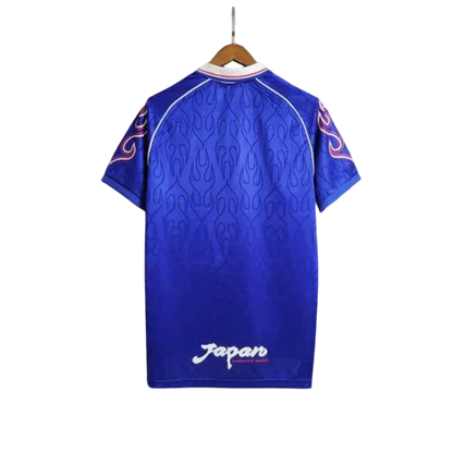 Camisa Japão Retrô 1998/99 Torcedor Asics Masculina - Azul Fogo