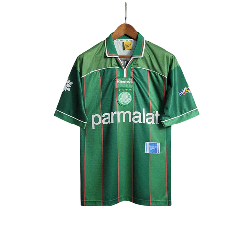 Camisa Palmeiras Retrô 1999 Torcedor Hummel Masculina - Verde