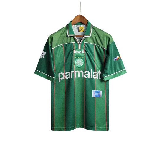 Camisa Palmeiras Retrô 1999 Torcedor Hummel Masculina - Verde