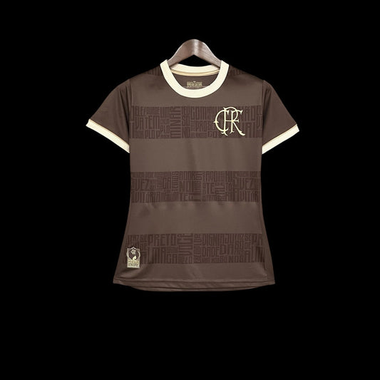Camisa Flamengo Edição Especial 2024/25 - Feminina - Marrom