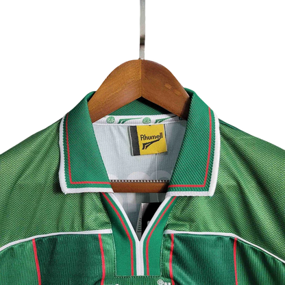 Camisa Palmeiras Retrô 1999 Torcedor Hummel Masculina - Verde