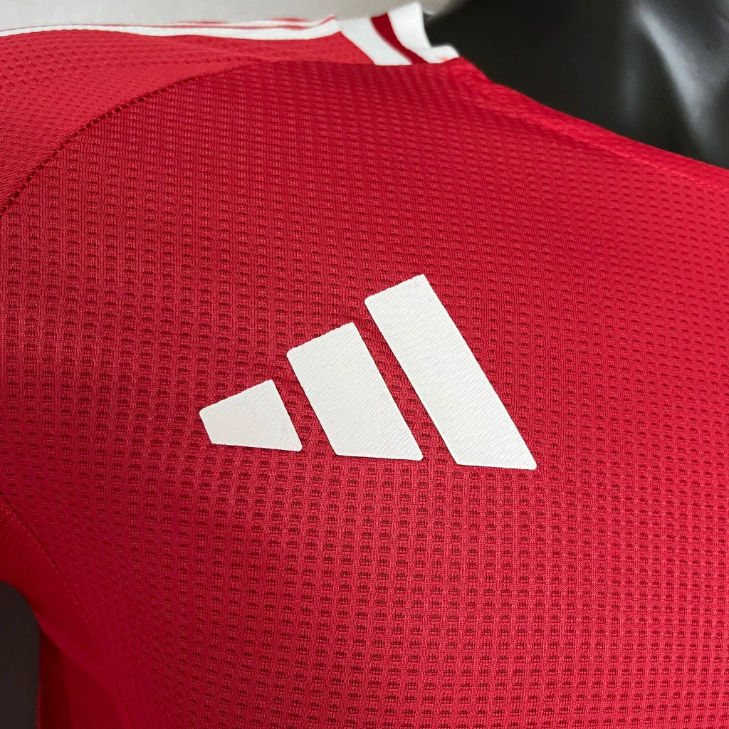 Camisa Manchester United Home 2024/25 Jogador Adidas Masculino - Manga Longa
